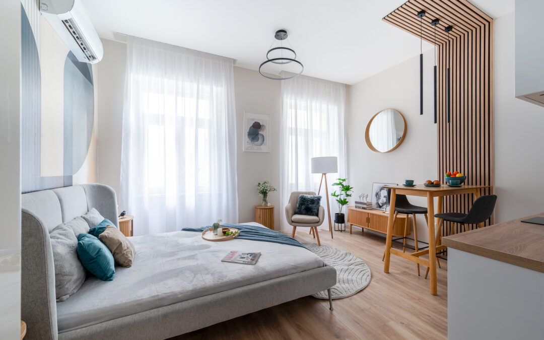 Egy lakásból négy – DM2 stúdiólakás (26 m²)